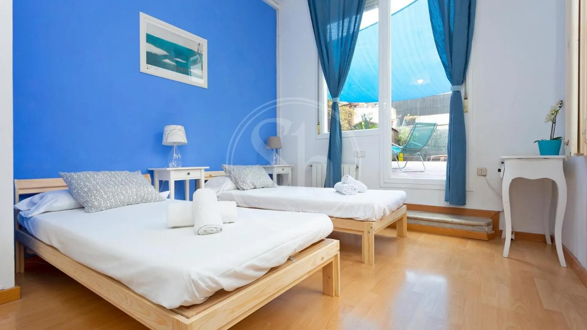 ברצלונה Apartamento Con Terraza En Poble Sec 0*,